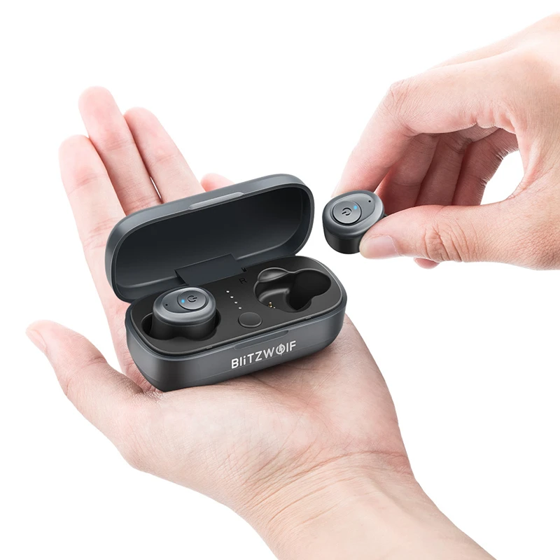 Blitzwolf BW FYE4 bluetooth V5.0 TWS True беспроводные наушники HiFi стерео звук двусторонний вызов