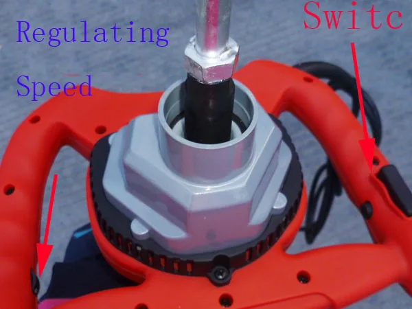 110v Or 230v 1500W Cement Mixers Portable Hand Paint Mixer for plaster, Cement/ Mortar Tile Adhesive