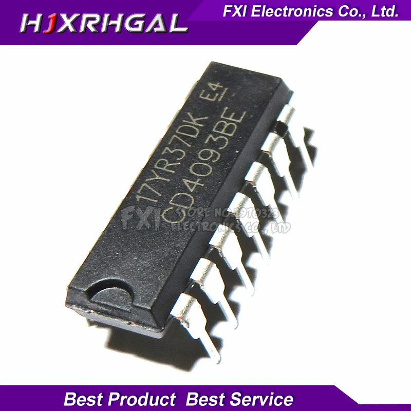 

10PCS CD4093BE DIP14 CD4093 DIP new original