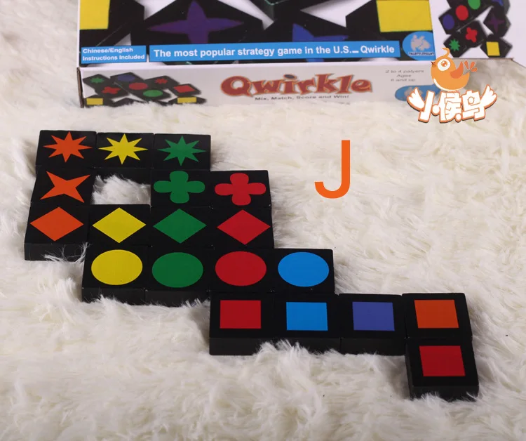 Qwirkle Mix оценка матча и выиграй! Детские развивающие игрушки шахматы настольные игры, сборные деревянные игрушки Qwirkle для взрослых интеллектуальные игры