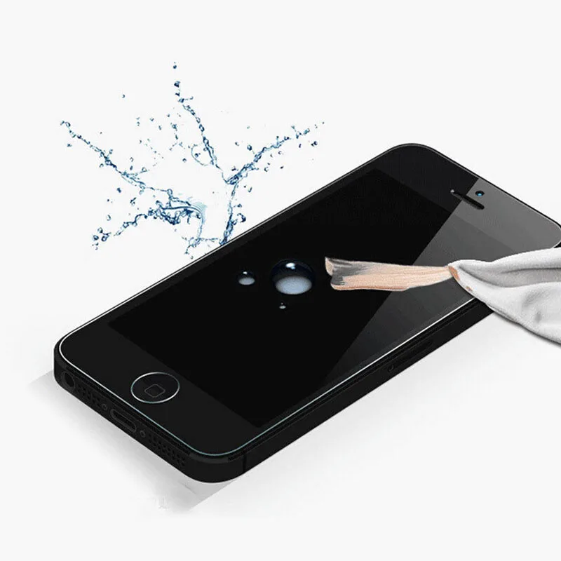 Закаленное стекло для iPhone X 7 8 Plus 6 6S 5S 5 S 5C SE 2020 XS MAX XR 10 защита экрана усиленная