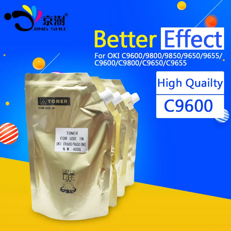 

400g/pcs C9600 color toner powder Compatible for OKI C 9600 9800 9850 9650 9655 C9600 C9800 C9650 C9655 printer