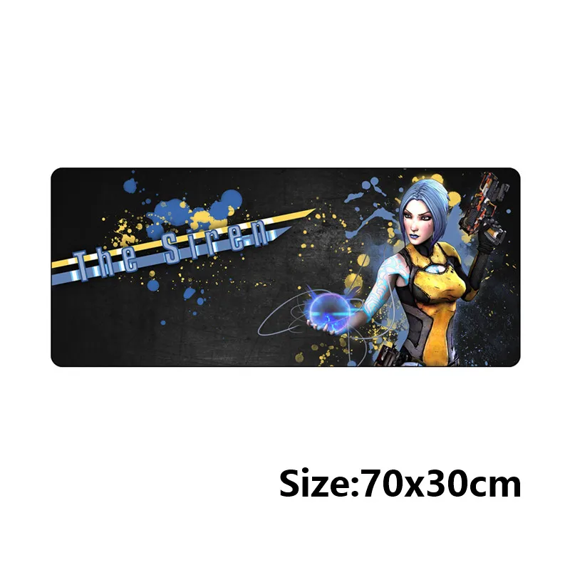 700*300 большой игровой коврик для мыши Borderlands 2 3 borderlands2 borderlands3 игры геймер коврик xl оверлок - Цвет: H