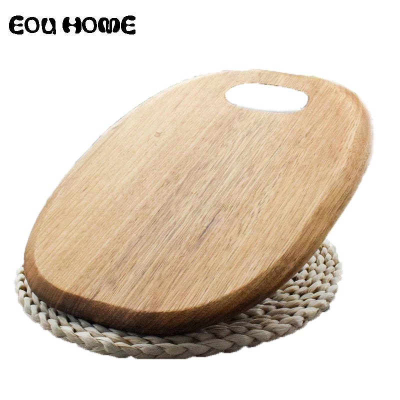 

Chopping Blocks Kitchen Wood Food Plate Wooden Pizza Sushi Bread Whole Wood Tray Cutting Board Kitchen Accessories No Paint