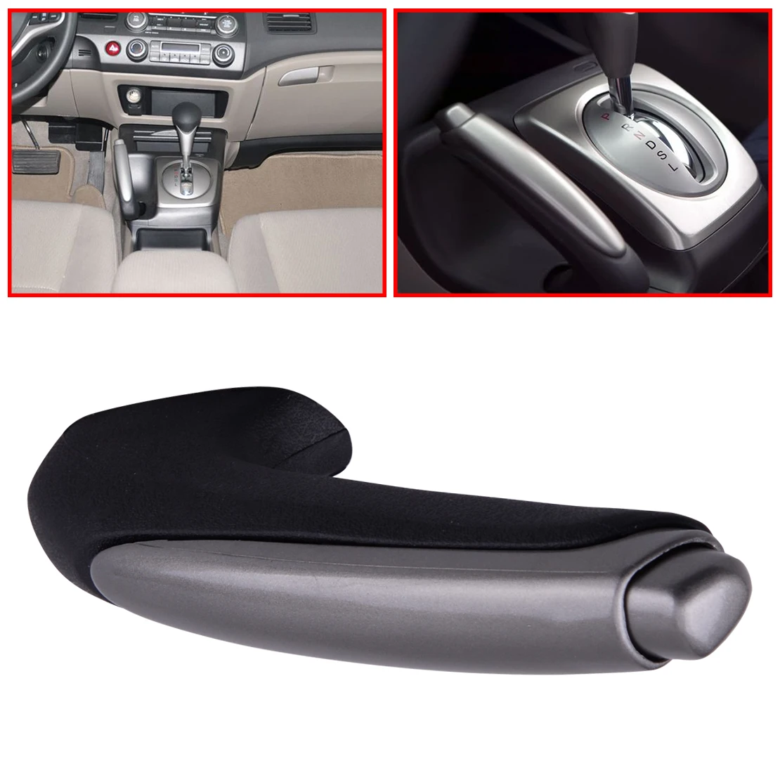 Buy DWCX Car ABS Parking Brake Handle 47125SNAA82ZA 47125SNAA82ZB Fit for Honda