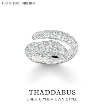

Snake Pave White Rings,Europe Style Glam Fashion Good Jewerly For Women,2020 Spring Gift In 925 Sterling Silver,Super Deals