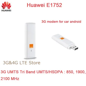 

20pcs/lot Unlocked huawei 3g modem lan e1752 e1752c 3g dongle adapter for android car dvd module same e1750 pk huawei e173 e1750