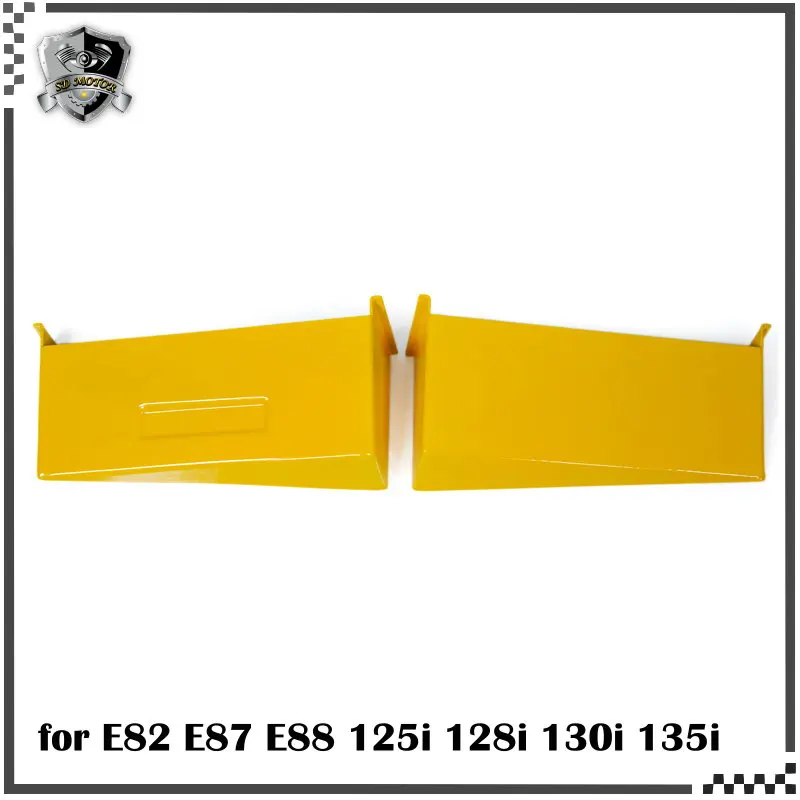 

SD MOTOR air intake scoops for Bmw 1 Ser 6 Cylinders E82 E87 E88 125i 128i 130i 135i Aluminum Air intake Scoop Yellow