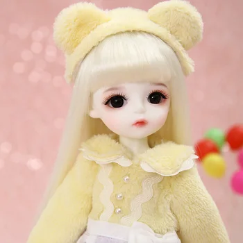 

1/6 LCC Cotton Ayan Cream BJD SD Doll For Girls Birthday Xmas Best Gifts