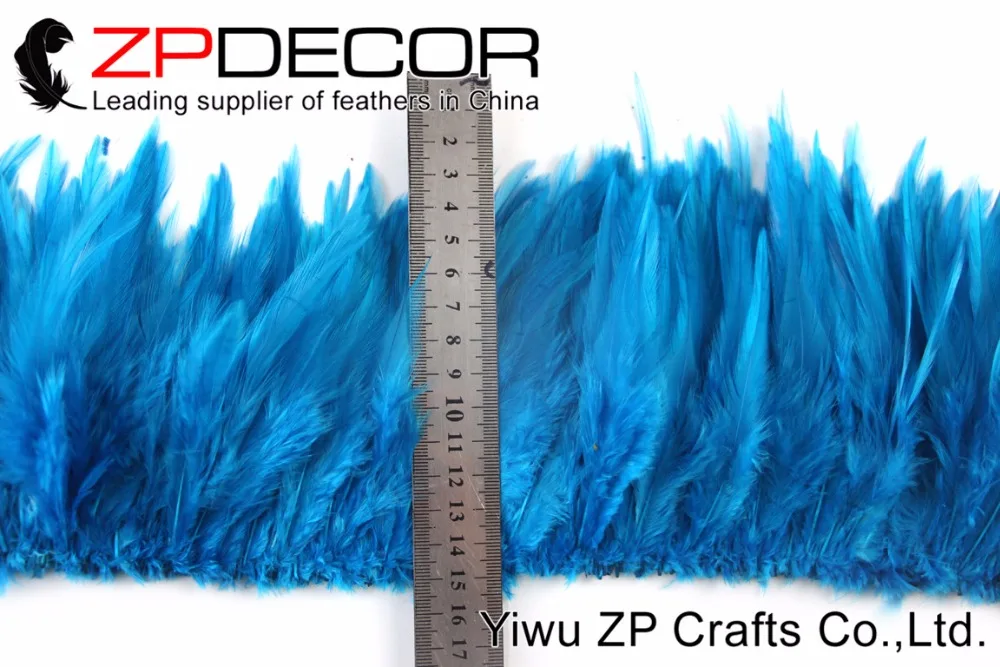 Новинка! Zpdecor 700-800 шт 4-6 дюймов окрашенный Бирюзовый подвешенные перья для украшения фиалка "петушиные перья" для украшения костюма