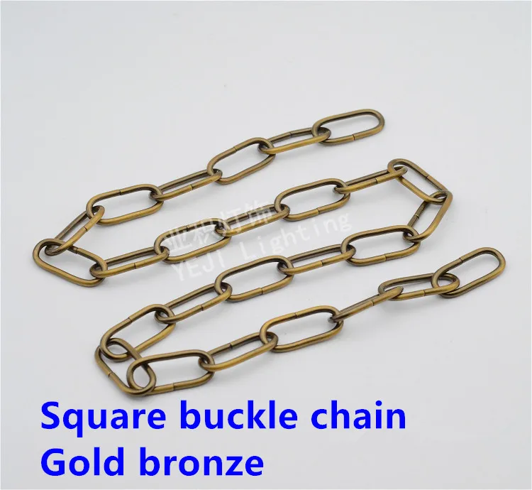 gold bronze Bearing chains hanging chain Suitable for retro chandelier