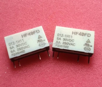 

10pcs/lot Relay HF49FD 012-1H11 4-pin 12VDC HF49FD-012-1H11