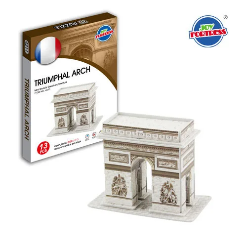 Top Quality Colourful Carboard Jigsaw Model 3D Puz...