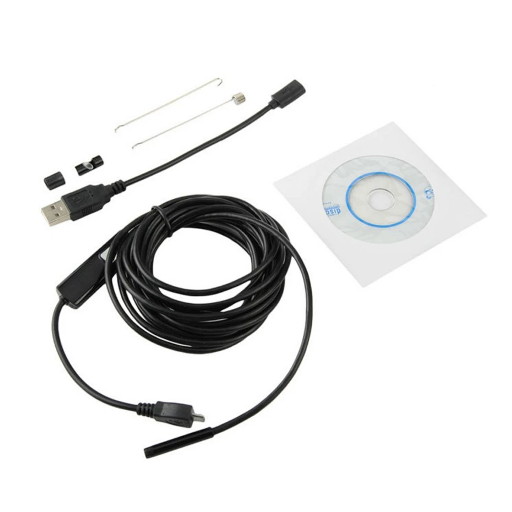 1.3 백만 화소 안드로이드 휴대 전화 usb 5.5mm mirco 내시경 6 led ip67 방수 미니 내시경 검사 카메라