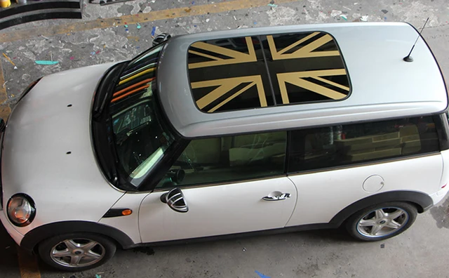 Union Jack Sunshade Suitable Mini Cooper - Temu