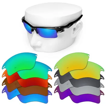 

OOWLIT Polarized Replacement Lenses for-Oakley Fast Jacket XL OO9156 Sunglasses