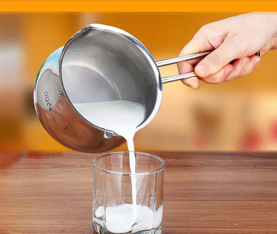 Stainless steel butter chocolate sauce melted heating pan baking pot sauce pan