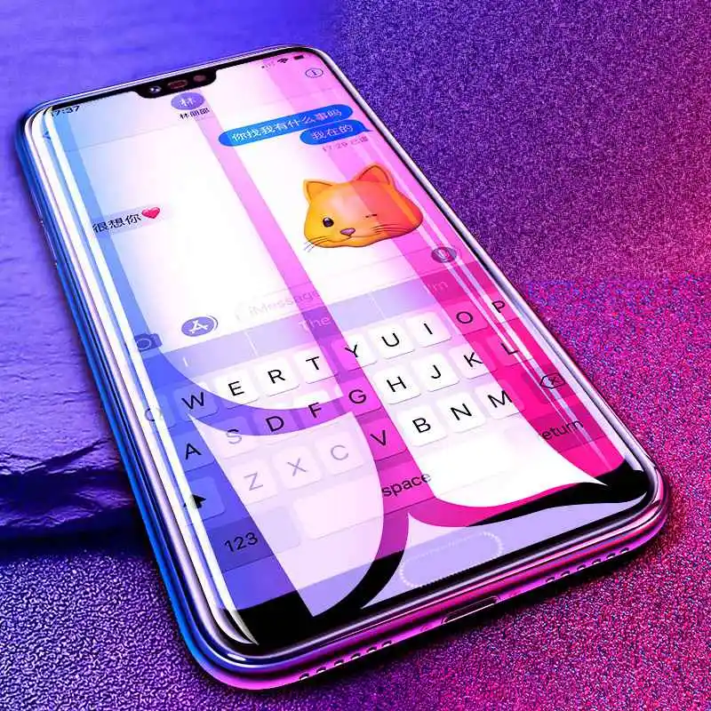 

5D Tempered Glass For Huawei Honor V9 8 Pro 8 10 Lite Magic 2 8C 8X Play Screen Protector Glass For Huawei P20 Lite P20 Pro