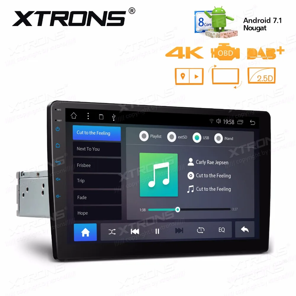 Clearance 10.1" Android 7.1 Octa Core Radio 32GB Rotatable Face Panel 2.5D Curved Screen Car Stereo Player GPS OBD DVR 2 DIN No DVD 1 Clearance 10.1" Android 7.1 Octa Core Radio 32GB Rotatable Face Panel 2.5D Curved Screen Car Stereo Player GPS OBD DVR 2 DIN No DVD 1