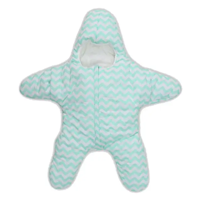 New Cute Starfish Baby Sleeping Bag Unisex Winter Babies Sleep Sack