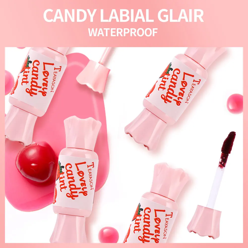 Teayason moisturizing lip tint candy apperance 6 color orange brown sexy red oil waterproof long lasting mirror lip gloss AM090 Teayason moisturizing lip tint candy apperance 6 color orange brown sexy red oil waterproof long lasting mirror lip gloss AM090