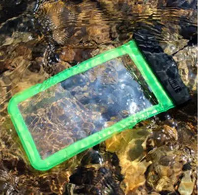 ПВХ сумка для дайвинга для мобильных телефонов подводный чехол для OnePlus 3 3T Three One Plus 5 5T Премиум Водонепроницаемая защитная сумка - Цвет: Green