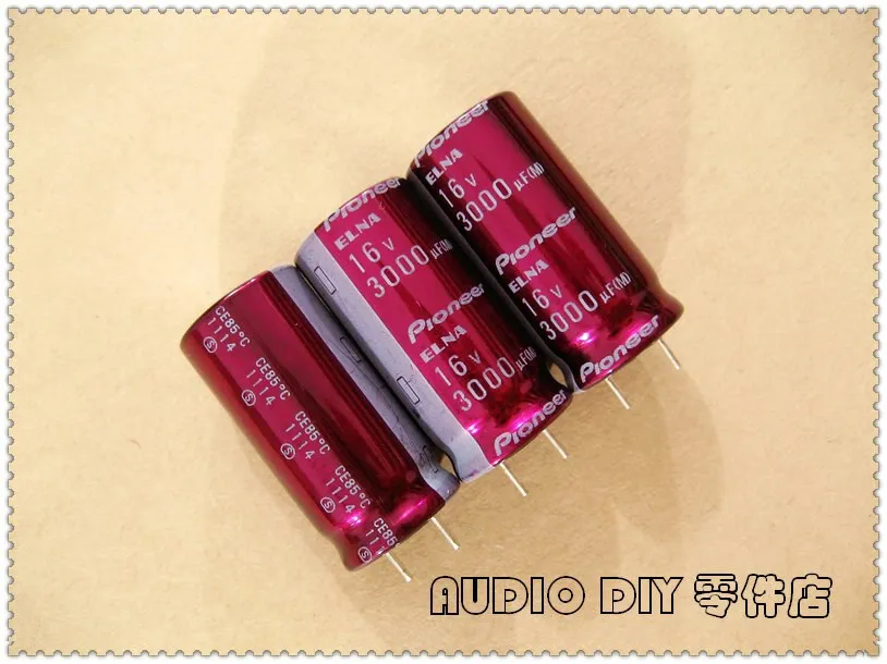 2 шт./10 шт. ELNA Pioneer фиолетовый халат 3000 мкФ 16 В 16V3000UF аудио электролитический конденсатор
