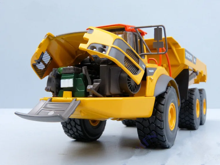 Коллекционная литая Игрушечная модель MOTORART 1:50 VOLVO A40G шарнирный самосвал для горнодобывающей промышленности, инженерное оборудование, украшение