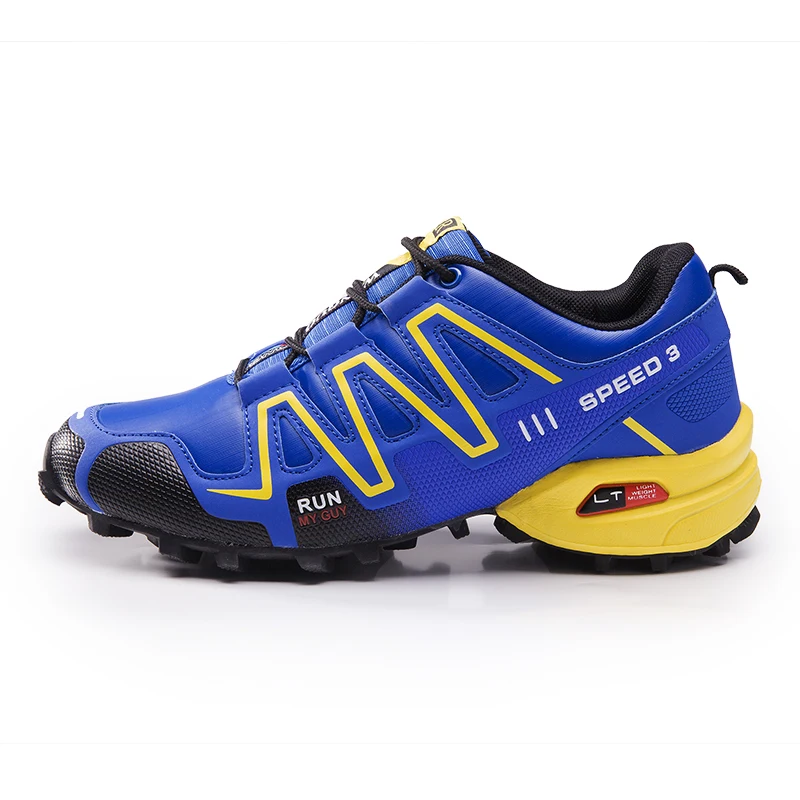 Спортивная обувь для мужчин, спортивная обувь, мужские кроссовки, беговые кроссовки, спортивная обувь для тенниса 3, спортивная обувь, размеры 39-48 - Цвет: Blue 1