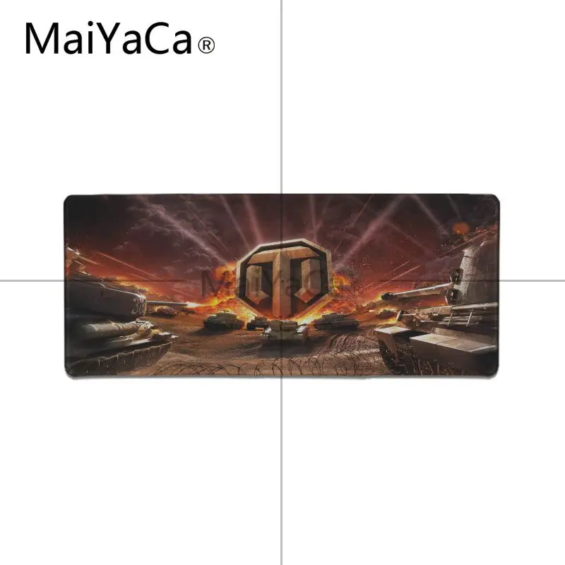Lock Edge 30X90cm MaiYaCa World Of Tank коврик для мыши геймерский игровой коврик резиновый, большого размера игровой коврик для мыши Властелин колец коврик для мыши - Цвет: Lock Edge 30X90cm