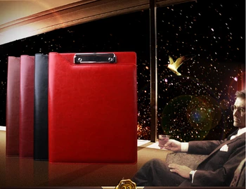 

A4 file folder conference manager folder document bag with card pocket folder documents W032