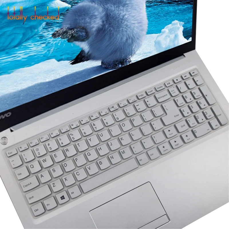 Для lenovo IdeaPad V110-17IKB 110-17IKB 110 17IKB V110 110-15ISK 110-17ACL 15,6 дюйм чехол для клавиатуры защитная крышка - Цвет: white