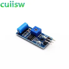1 pçs de alta qualidade SW-420 módulo sensor vibração alarme normalmente fechado sw420 interruptor vibração