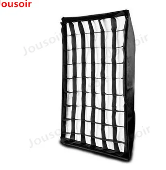 

Softbox with Honeycomb Grid Rectangular Softbox for Photo Strobe Studio Flash CD50 A