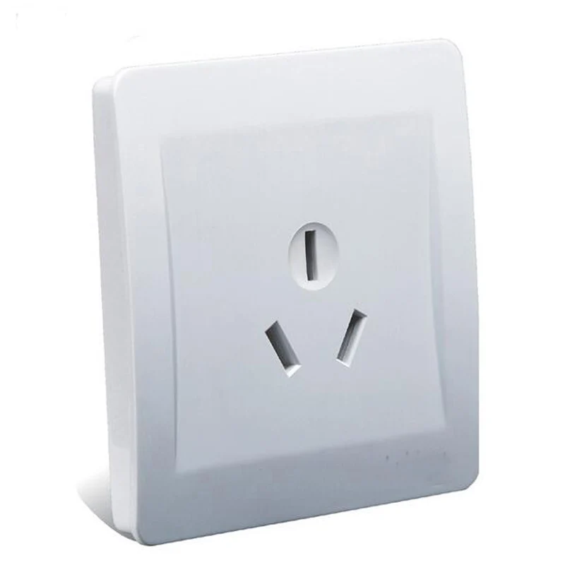 C3 White Air Conditioning Socket Water Heater Socket 16A Three Hole