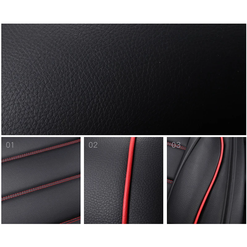 KADULEE pu leather universal car seat cover for Ssangyong all model Actyon korando Kyron Tivolan Re