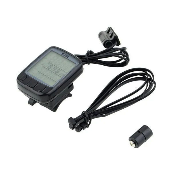 Nieuwe Stijl Sunding SD 563B Waterdichte LCD Display Cycling Bike Fiets Computer Kilometerstand Snelheidsmeter met Groene A