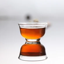 PINDEFANG 6 шт 33 мл стеклянная чаша из термостойкого боросиликатного стекла кунг-фу чадао мини-подарок набор для чая образец чашки чая