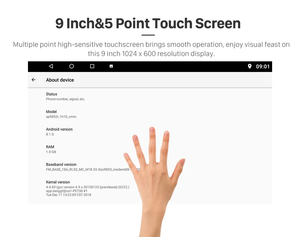 Cheap Seicane Android 8.1 7" Car Radio For Suzuki SX4 2006 -2012 2Din Tochscreen Multimedia Player Head Unit Support Mirror Link DVR 5