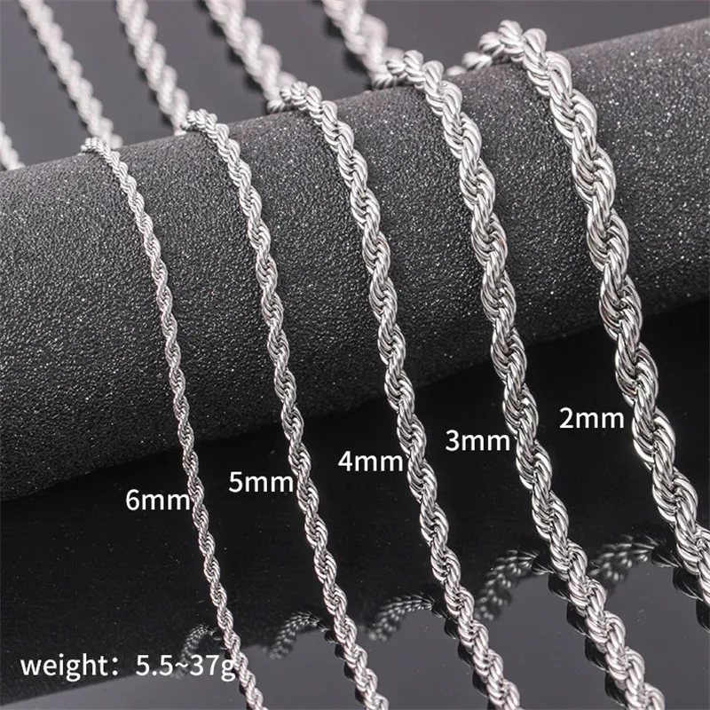 

Personalize Necklace For Women Men Stainless Steel Venitian Curb Snail Foxtail Link Chains Necklace Fashion Jewelry Gift Party