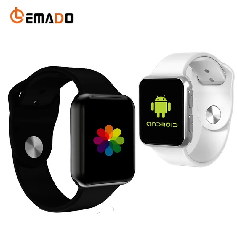 

LEMADO Smart Watch Men Support Bluetooth Call G-sensor Color TFT Screen Smartwatch Heart Rate for Android iOS PK Apple Watch