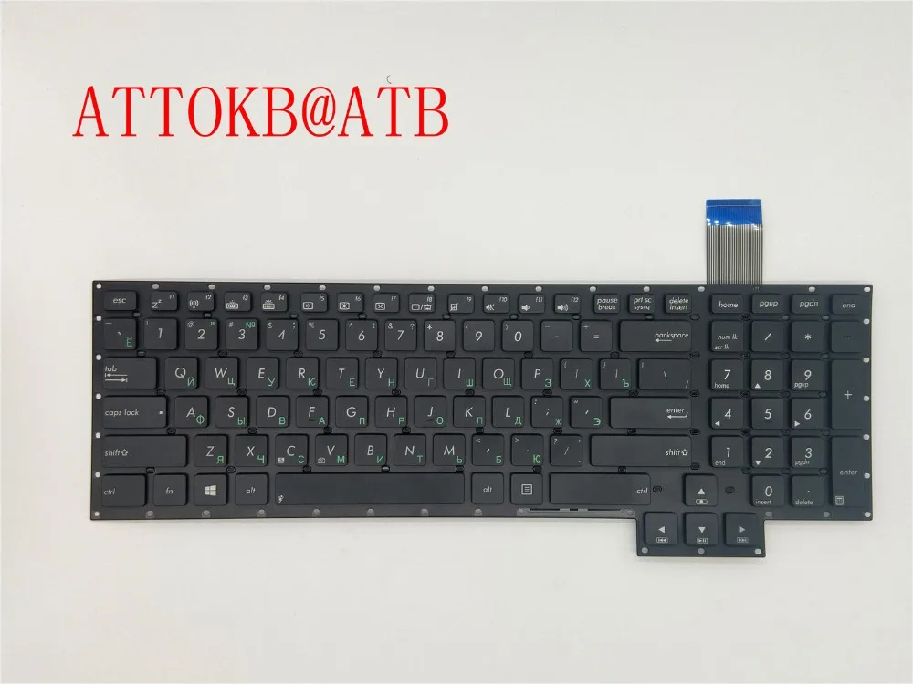 Новая русская/английская клавиатура для Asus G750 G750J G750JH G750JM G750JS G750JW G750JX G750JZ G750JY черная клавиатура для ноутбука RU/US