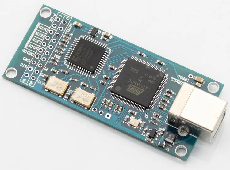 ATSAM3U1C XC2C64A Combo384 USB к I2S цифровой интерфейс относятся Amanero IIS | Электроника