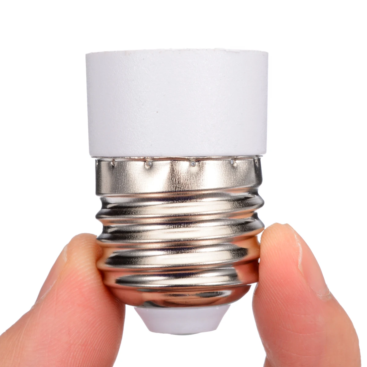 1pc E27 to E14 Bulb Base Converter Lamp Socket Fitting Extender Adapter Holder For Lighting Accessories
