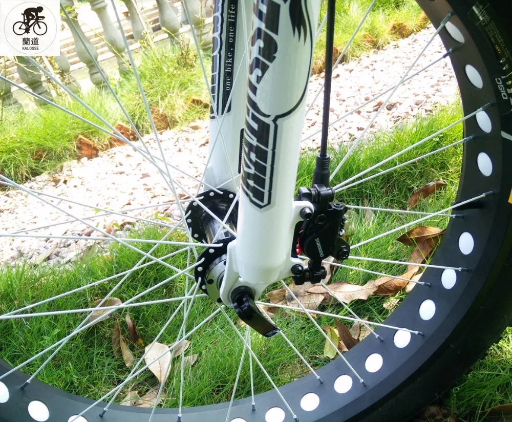 Flash Deal Kalosse Hydraulic brakes Beach bikes  26*4.0  tires   bicycle Soft-tail  frame   24/27/30 speed   tyre dirt bike, Snow bikes 2