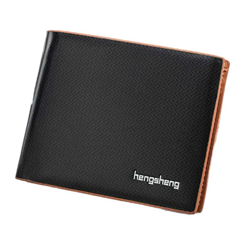 

Super Quality Men Wallet Fashion Stylish Business Leather Wallets Card Holder Coin Wallet Purse luxury brand designer Lucky's
