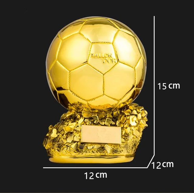 Customizable Ballon D'OR Trophies Cup Replica Golden Ball World Best
