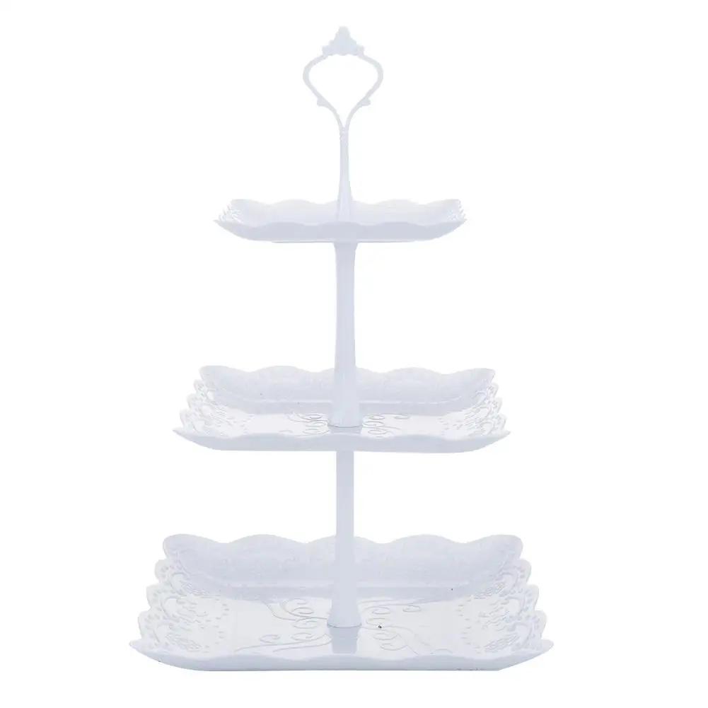 

2/3 Layers Crown Cake Plate Stand Desserts Fruits Rack Fitting Wedding Casamento Mariage Party Wedding Decoration