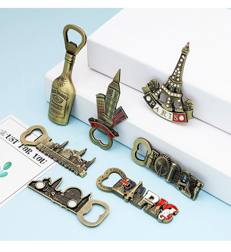 3D Bottle Opener Fridge Magnets 08