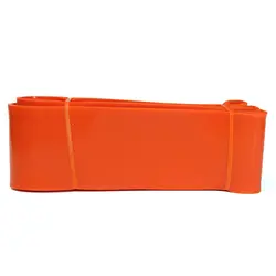 Супер продать-резинкой группа упражнений Expander пояс для фитнеса пояс лента для гимнастики резинкой цвета: оранжевый уровень: 85-23